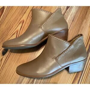 Jack Rogers Boot Women’s 7 Sadie Ankle Booties Oak Fall Western Cowgirl Festival